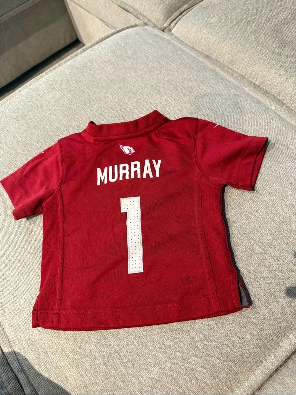 Nike Kids Arizona Red Football Jersey with White Number